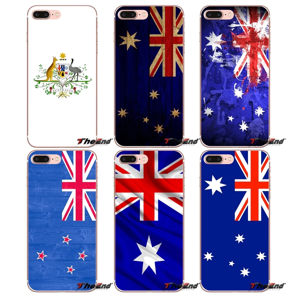 

Cell Phone Bag Case For Xiaomi Mi6 Mi 6 A1 Max Mix 2 5X 6X Redmi Note 5 5A 4X 4A A4 4 3 Plus Pro Australian National flag emblem