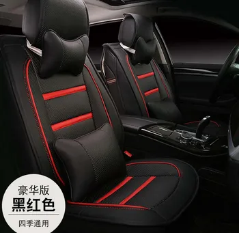 

2016 new arrival car seat cushion 5 seats covers for 1 set four seasons general synthetic fiber material car seat cover