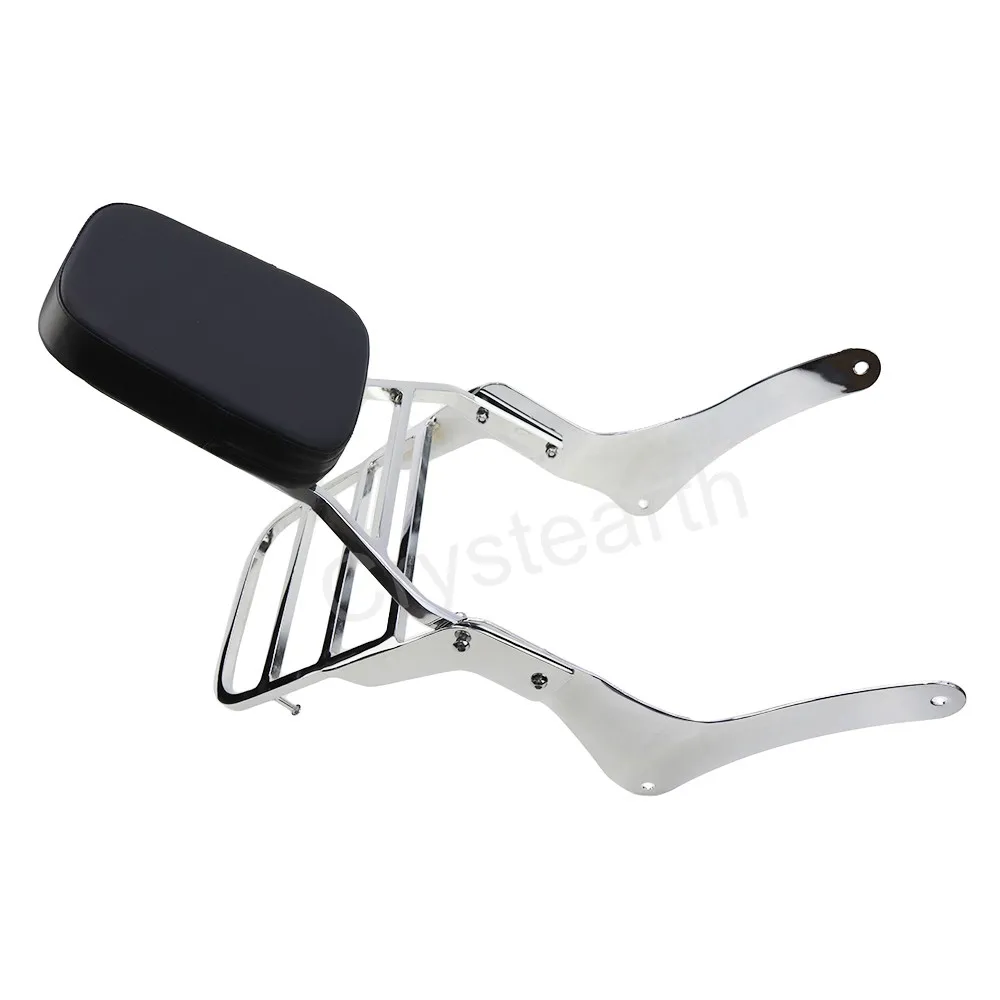 Motorcycle Passenger Rear Backrest Sissy Bar Saddle bag Cargo Luggage Rack For Kawasaki Vulcan VN900 2006-2018 2017 2016 2015 |