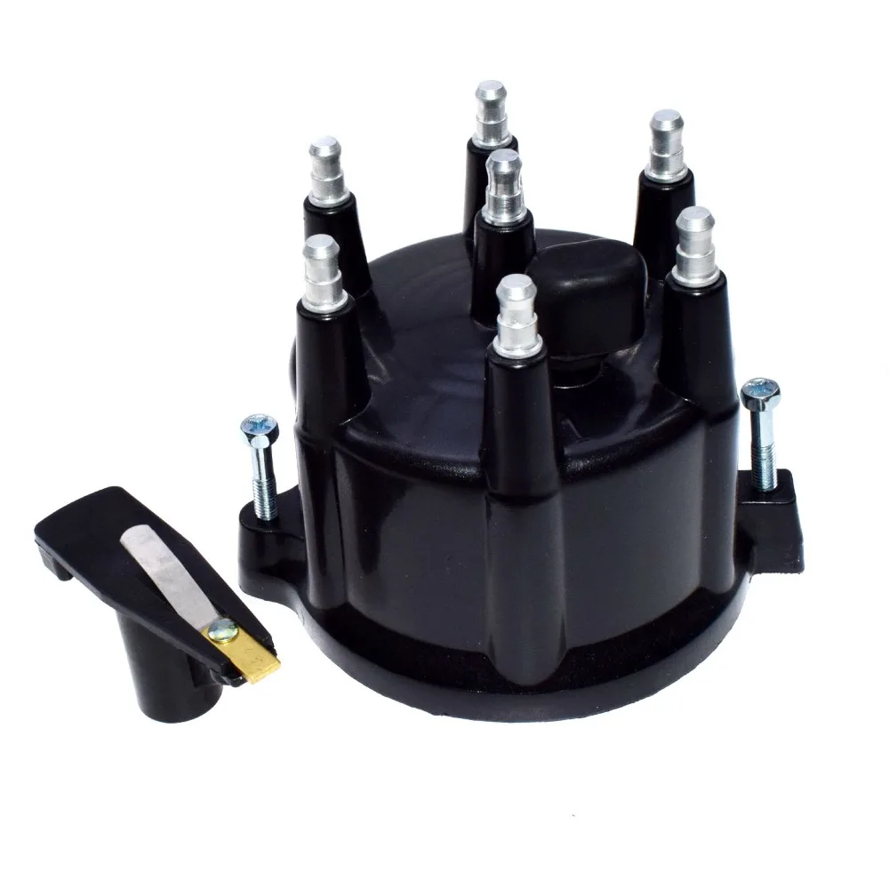 ISANCE Distributor Cap & Rotor Kit F2129G 3D1088 For Dodge Durango Ram 1500, Ram 1500 Van, 2500 Van B1500 3.9L-V6