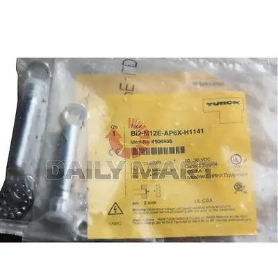 

DHL/EMS 2 LOTS Turck BI2-M12E-AP6X-H1141 12mm Barrel Sensor Embeddable Eurofast Quick 3-Wire DC