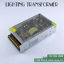 DC12V 20A 250 Вт AC85V-265V импульсный источник питания высококачественный светодиодный драйвер для блок питания светодиодной ленты адаптер питания