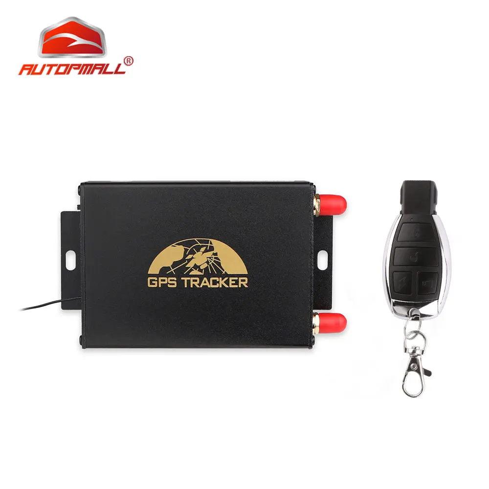 GPS المقتفي سيارة الوقود مستشعر كاميرا جهاز تعقب TK105B تحكم عن بعد GSM GPS محدد المزدوج سيم الوقود قطع البرمجيات الحرة