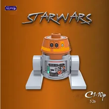 Haogaole Звездные войны 300 шт. X526 SW424 RSF7 RSD8 S RsD8 C110p RSJ2 StarWars Classique фигурки jouets pour enfants R2D2 x0149