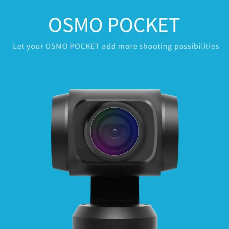 Широкоугольный объектив макрообъектив рыбий объектив для DJI Osmo Карманный карданный камеры аксессуары