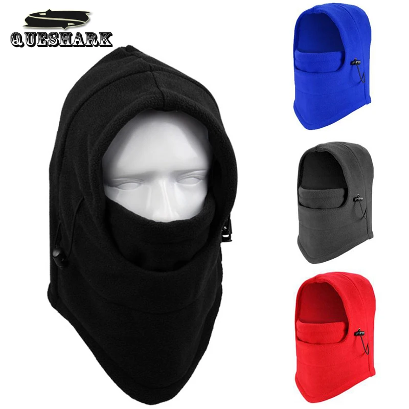 Thermal Fleece Ski Balaclava Hat Hood Bike Wind Stopper Face Mask Men