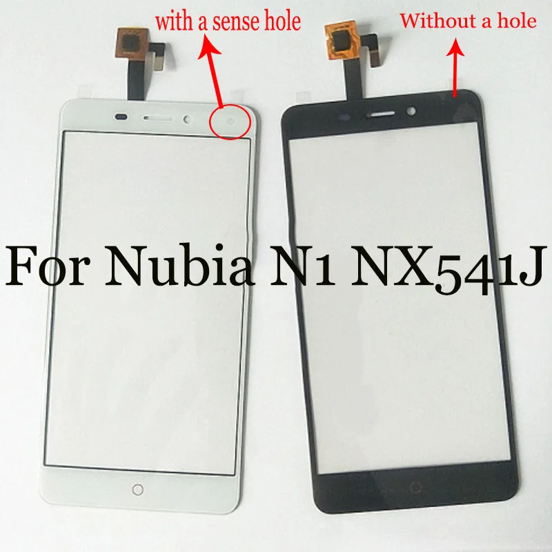 Высокое качество для Nubia N1 NX541J передняя стеклянная линза + сенсорный экран