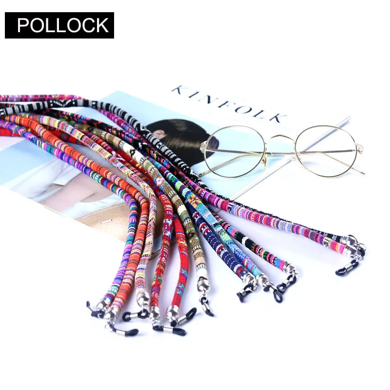 

Wholesale 20 pcs Retro Adjustable silicone loops Eyeglasses Sunglasses reading glass cords chains Holder Lanyard neck Strap