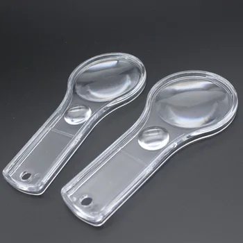 

10 Pcs 4X 10X Handheld Illuminated Magnifier Microscope Magnifying Glass Aid Reading for Seniors loupe Jewelry Repair TooL