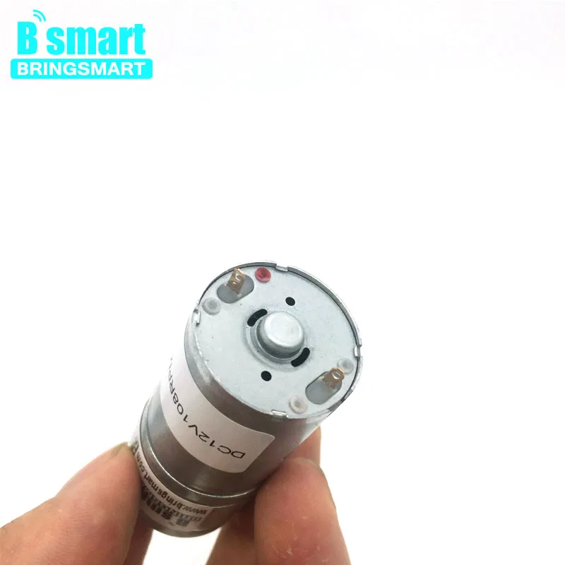 Bringsmart JGA25-370TC DC Шестерни мотор 6 v-12 v с Монтажный кронштейн связи и винт Комбинации для игрушечных автомобилей Мини Мотор Наборы