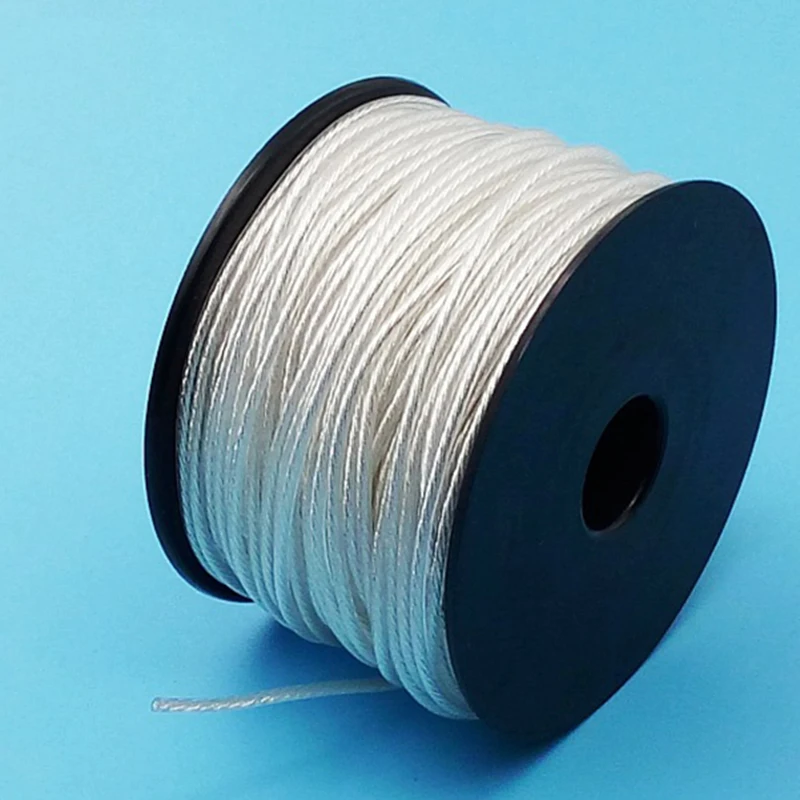 

10m HIFI Earphone Cable 4 Core 5N for DIY Replacement Audio Sliver Cable Headphone Repair Headset Wire DIY Headphone Earphone