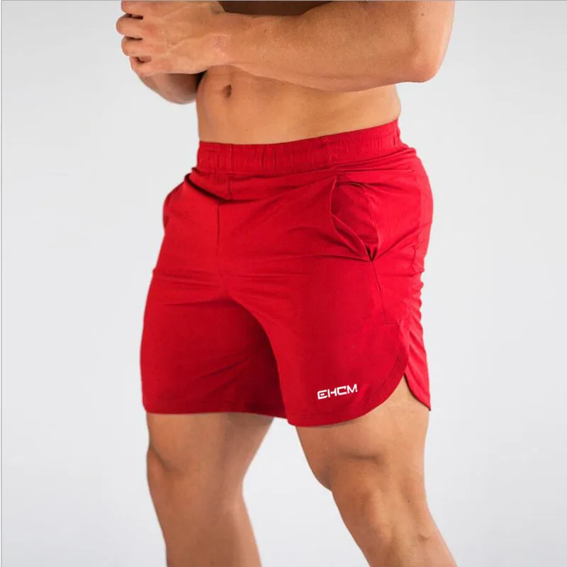 

2019 EHCM Men Gyms Fitness Bodybuilding Shorts Mens Summer Casual Cool Short Pants Male Jogger Workout Beach Brand Breechcloth
