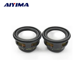 

AIYIMA 2Pcs Mini Audio Speaker 27MM 4Ohm 3W Bass Multimedia Portable Speakers Audio Woofer Loudspeaker DIY