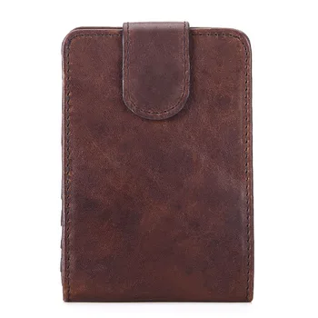 

Hot Brand Cowhide Leather Ultra Thin Card Wallets Guaranteed 2018 Famous Designer Fashion Style Unisex Card Holders Hot Sales