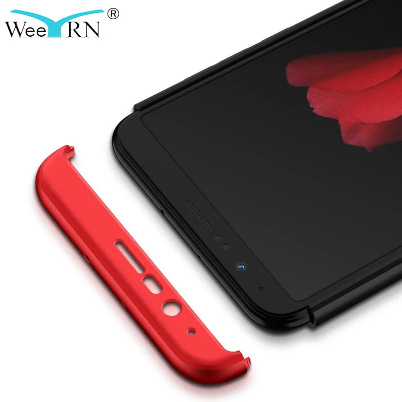 

WeeYRN 360 Full Hard Plastic Matte Cover Case Huawei Honor 9 10 lite 7X View 10 Huawei Y9 2018 Huawei P20 LITE P20 Pro Funda