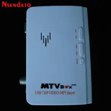 External TV Tuner VGA MTV Box for lcd monitor AV To VGA Receiver Tuner TV Set Top Box With Remote Control Support PAL/NTSC