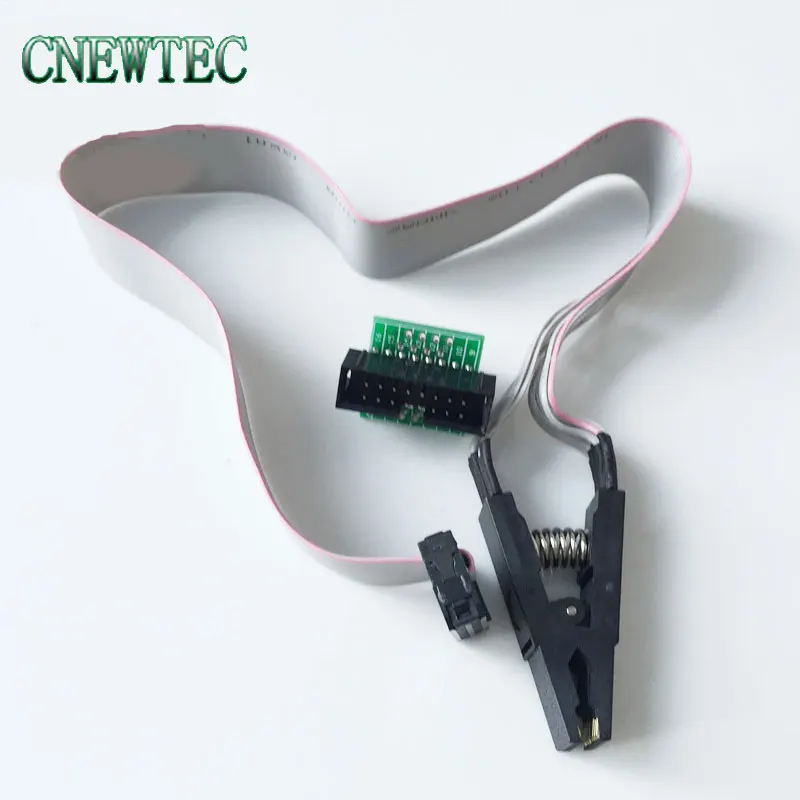 Программатор тестовый зажим SOP16 SOP SOIC 16 SOIC16 контактный IC с кабелем|clamp plastic|clamp wireclamp