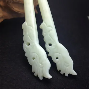 

Wholesale selling antique antique jade jade pure natural retro Xiuyan Hosta sub bob hair