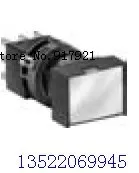 

[ZOB] Illuminated self-locking button switch LA4L-A1C11 idec import LA4L-M1C63 silver contacts --10pcs/lot
