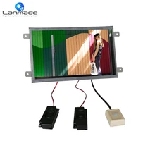 10 дюймов открытым рамки Оптический цифровой ПИР движения проигрыватель для рекламы с датчиком HD 1080 P 3,5 мм аудио выход дисплей устройств определение