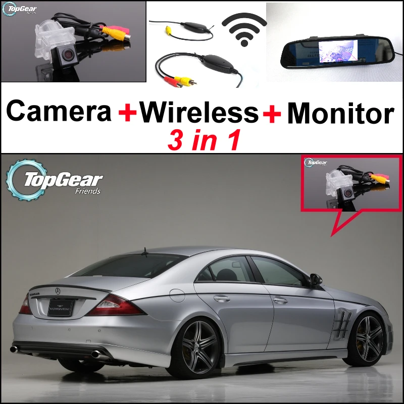 For Mercedes Benz Cls Mb C219 W219 3 In 1 Special Wifi Camera Wireless Receiver Mirror Monitor Back Up Parking System Back Monitor Back Up Monitorcamera For Parking Aliexpress