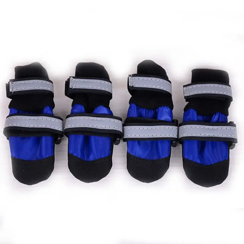 Oxford Waterproof Dog Shoes For Large small Dogs Hiking Shoes Labrador