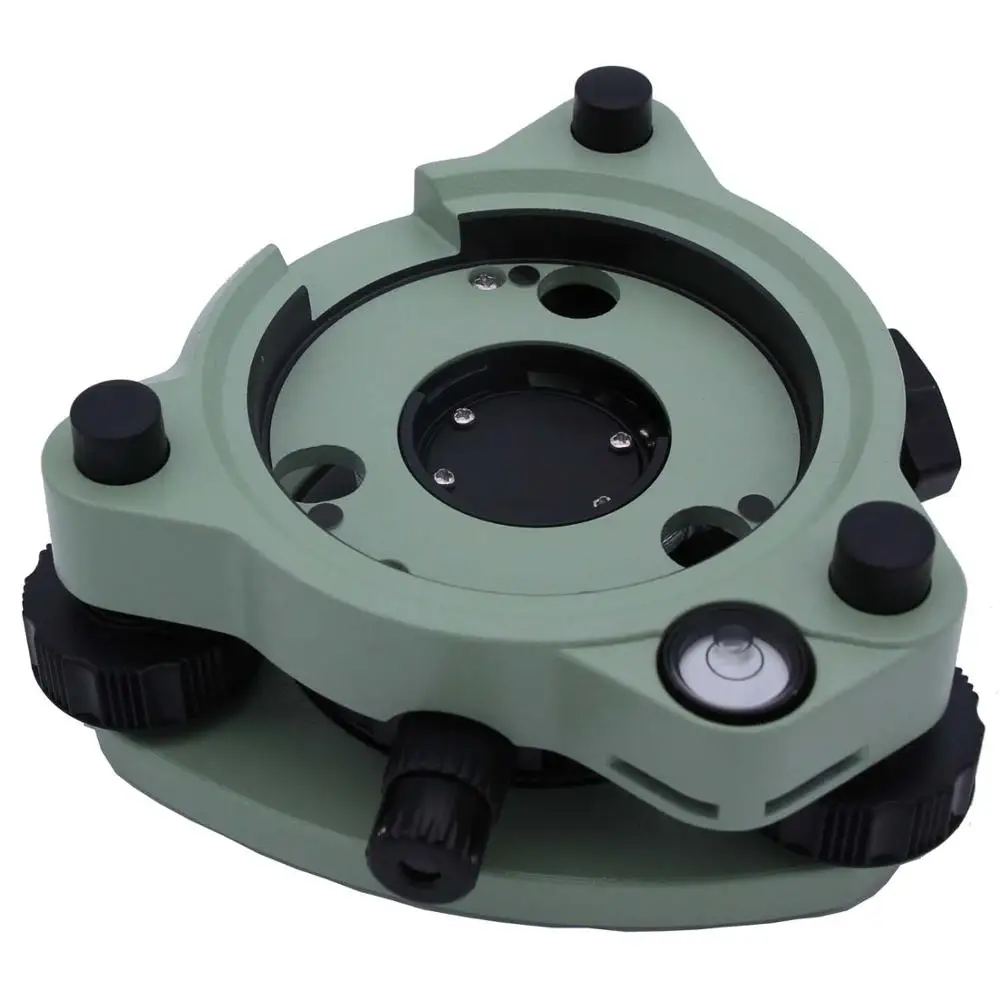 

BRAND NEW Green Tribrach with optical plummet for Swiss type total station / prism