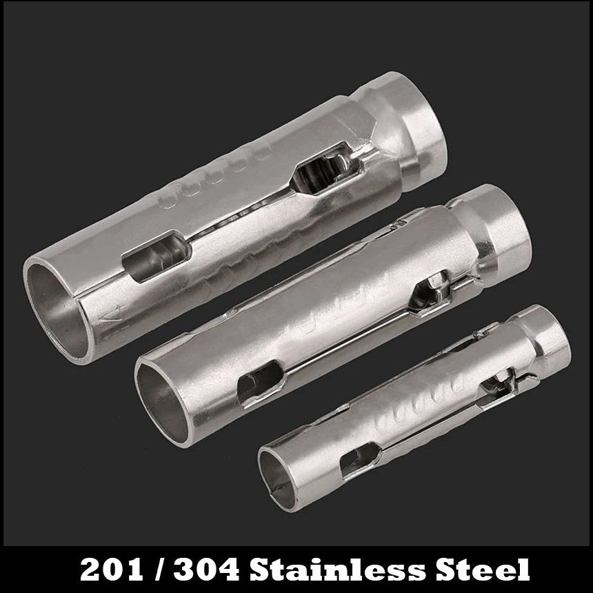 M6 M8 M10 M12 201 304 нержавеющая сталь 201ss 304ss сверхмощный расширительный втулка Клин три