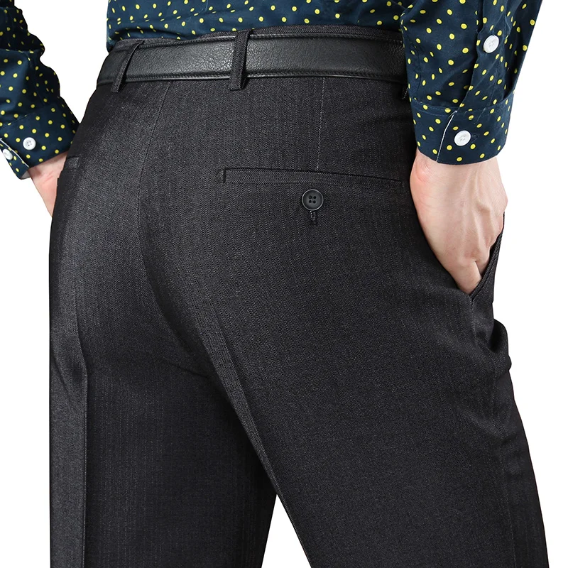 29-50 Большие размеры мужские летние брюки для делового костюма весна осень мужские тонкие обычные подходят 8 цветов официальные офисные