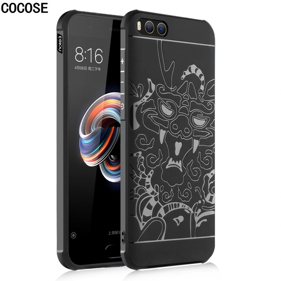 

COCOSE Luxury Phone Case for Xiaomi Mi Note3 High quality soft silicone Protective back Cover Cases for Xiaomi Mi Note3 shell