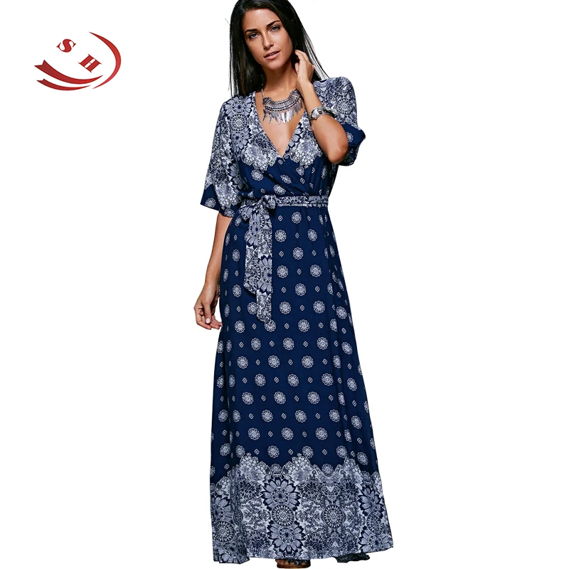 floor length beach dresses