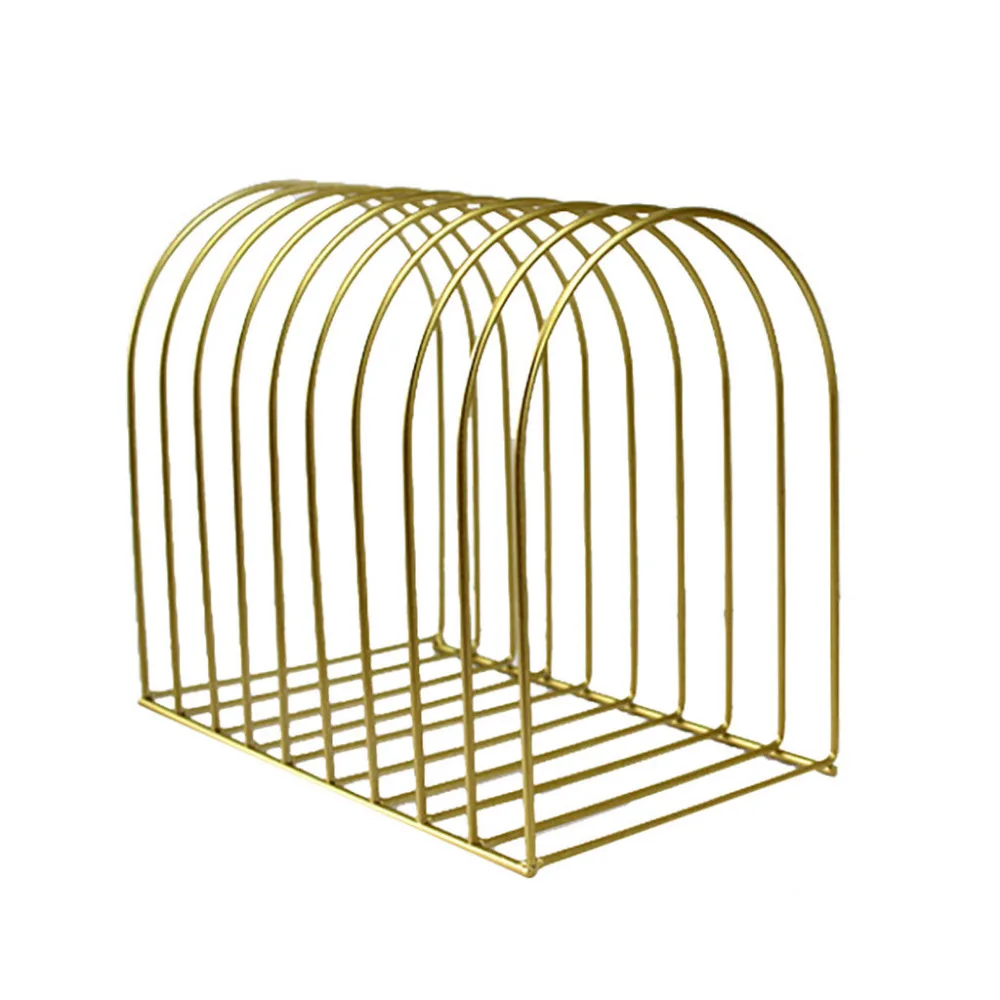 

Bookshelf ornaments 2019 most popular smooth and sleek creative minimalist wrought iron bookshelf #4M07