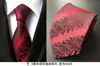 100% silk Thick cloth paisley tie for mens neckties designers fashion men ties 8cm navy and red striped tie wedding dress ► Photo 2/6