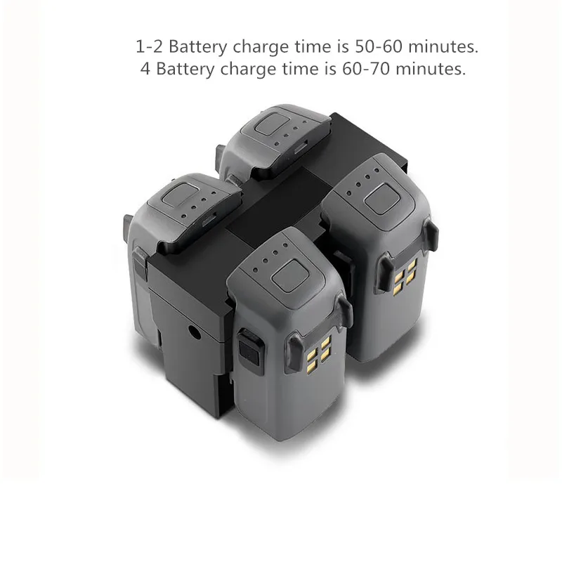 Battery charger Intelligent housekeeper Digital display Charging Split charge board AC 100-240V 5060Hz for DJI spark drone 1 (7)