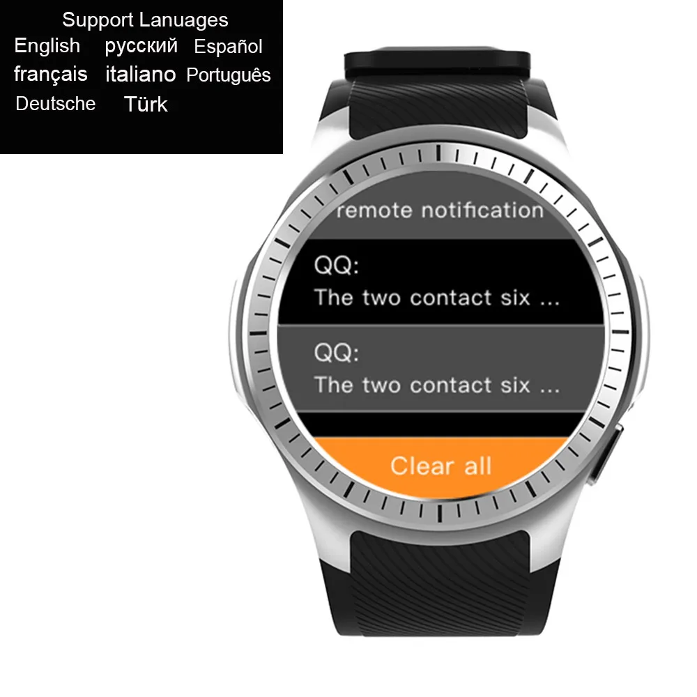 1 Year Warranty Makibes G05 Pro GPS Sport Watch Bluetooth Smart Watch HR blood pressure Call Message Reminder for XIAOMI IPHONE