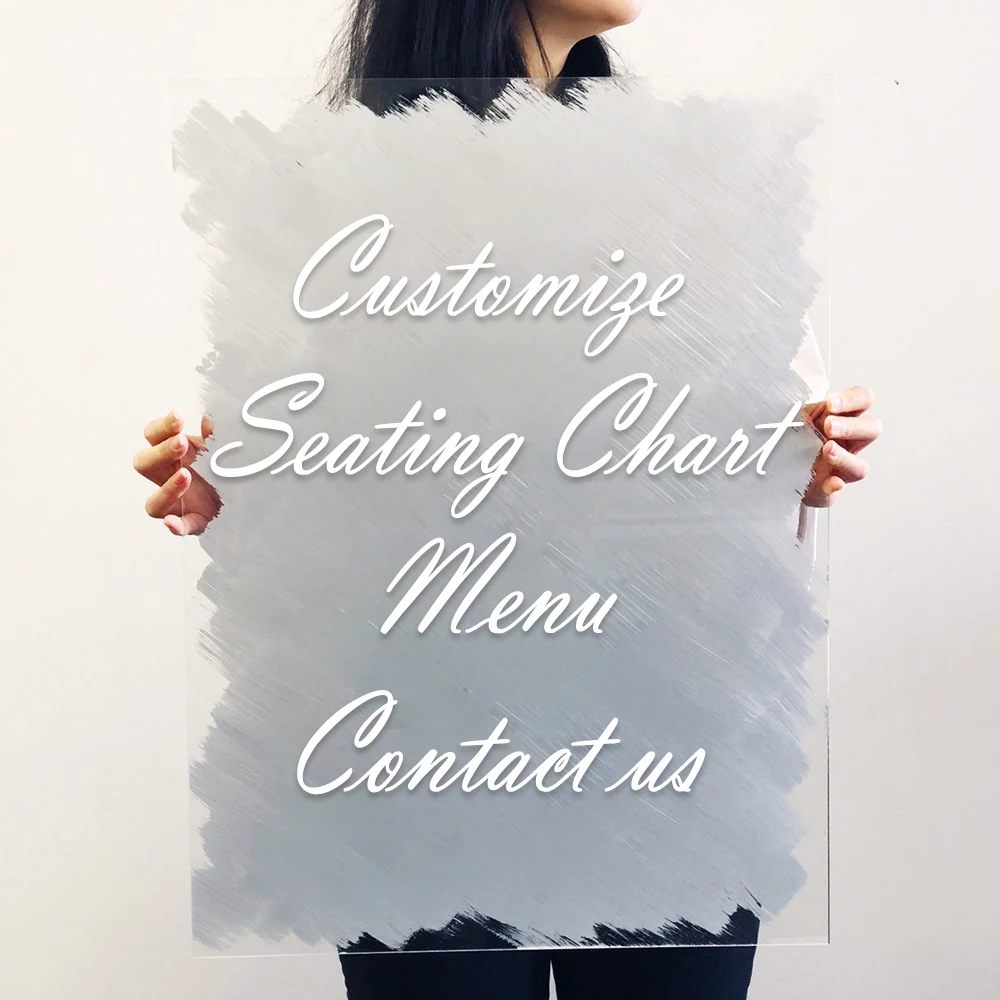 Detail Feedback Questions About Unique Acrylic Seating Chart Sign Detail Feedback Questions About Unique Acrylic Seating Chart Sign Wedding Welcome Menu Design Customize Back Painted Party Diy Decor On Aliexpress
