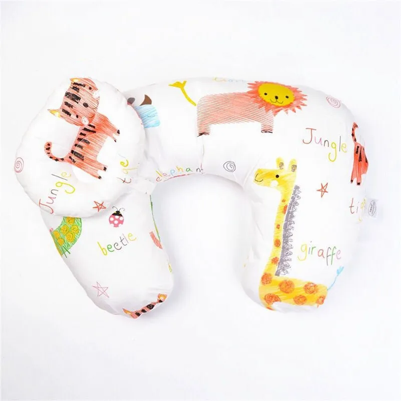 Детские подушки для кормления для беременных Грудное вскармливание подушку для обниматься П-образный 2 шт./компл. новорожденных хлопок Кормление талии подушка - Цвет: Лиловый