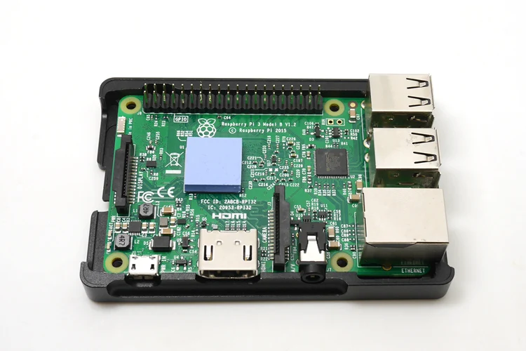 UGEEK Raspberry Pi алюминиевый чехол с ЧПУ комплект для UGEEK HD 3,5 дюймовый экран Raspberry Pi 3B 2B 3B+ 4B | пассивный Wi-Fi и Bluetooth