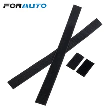 FORAUTO-Cinturón negro de 60x5cm, organizador de maletero de coche fijo, correas de montaje para extintor, estilismo para coche