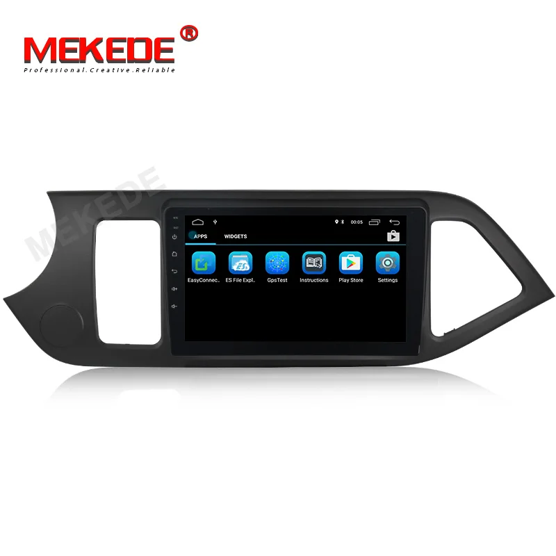 Discount MEKEDE 2Din Android 8.1 9" Car Radio For 2011 2012 2013 2014 KIA PICANTO Morning GPS Multimedia Player Head Unit Wifi 4-Core 2