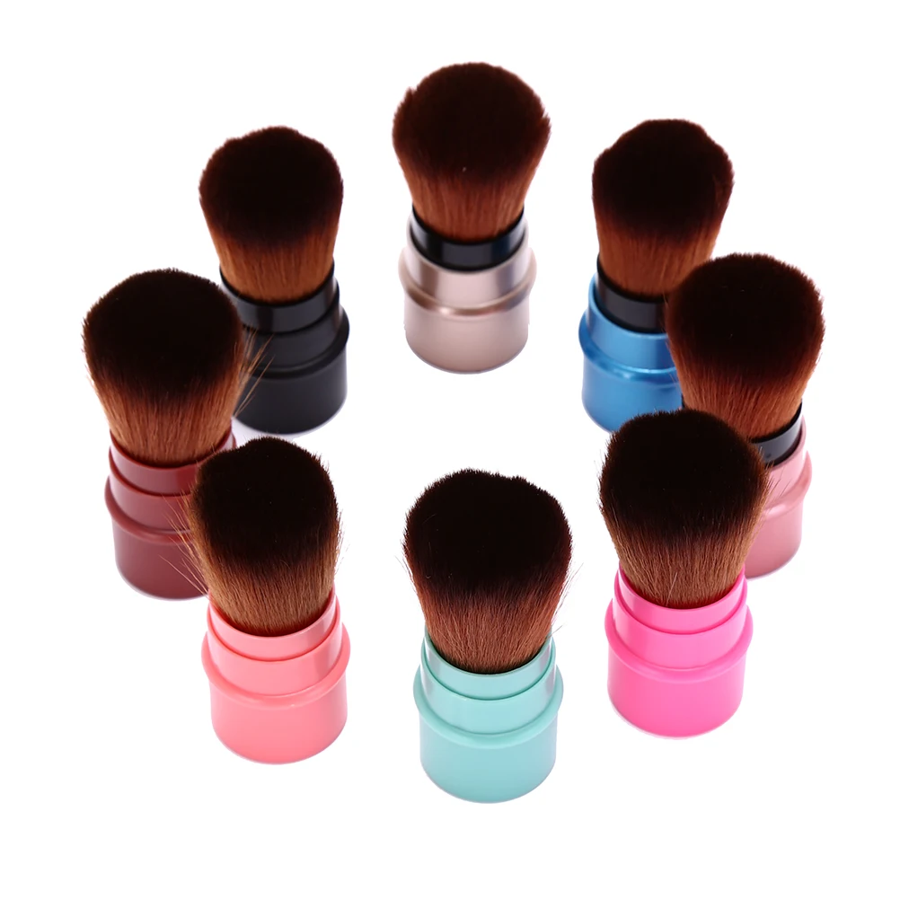 1pc Portable makeup brush Retractable Makeup Brush Cosmetic Foundation