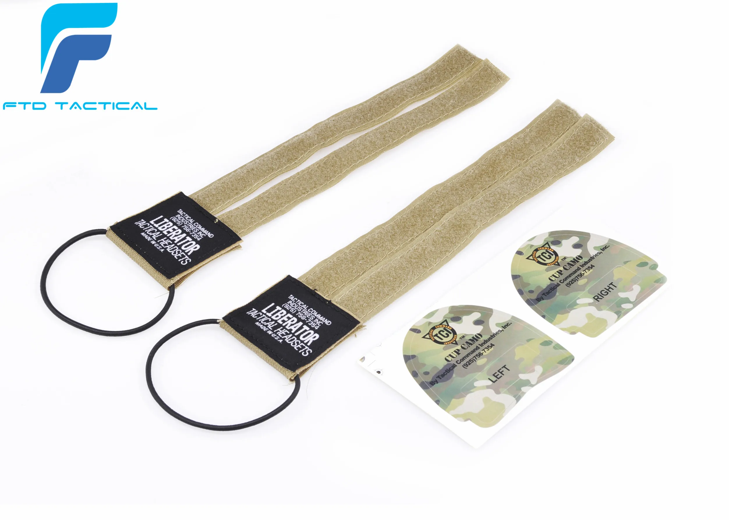 

Conversion Kit for Tactical Helmets and Sordin Headset Stickers