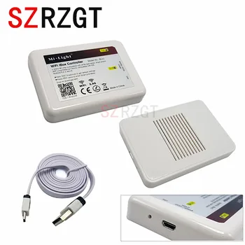 

DC5V Wifi iBox2 Mi.light Wireless controller compatible with IOS/Andriod system Wireless APP Control for CW WW RGB bulb