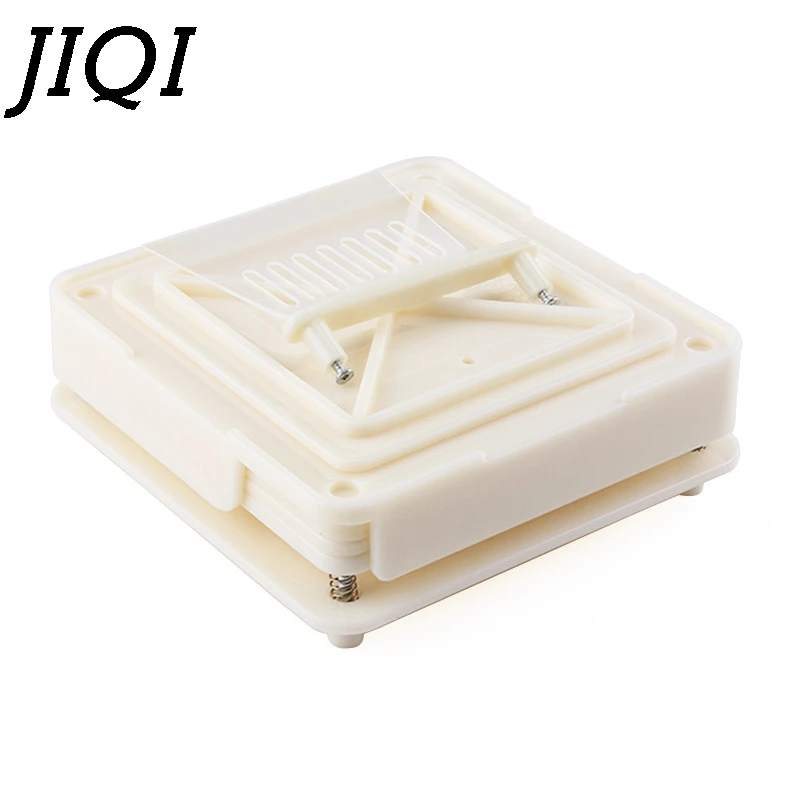 JIQI 100 отверстий ручная Капсульная пластина для наполнения порошком инкапсулятор