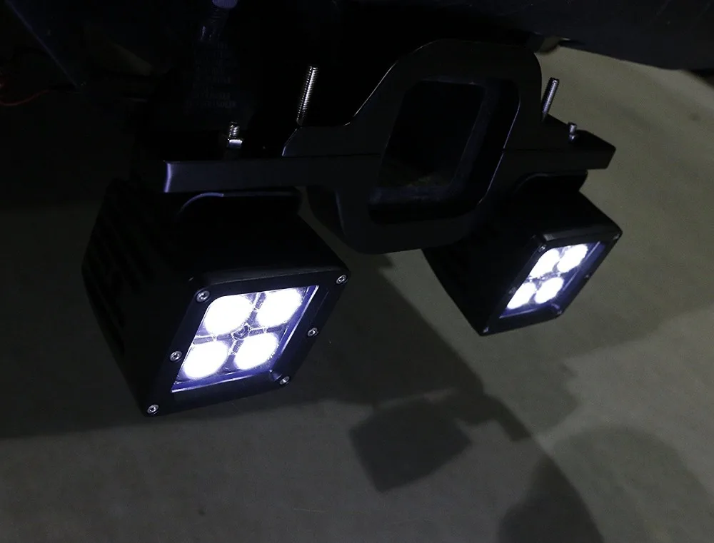 Универсальный автомобильный фаркоп Монтажный кронштейн с 16 Вт Светодиодный светильник заднего хода для Toyota FJ Cruiser внедорожный внедорожник грузовик прицеп