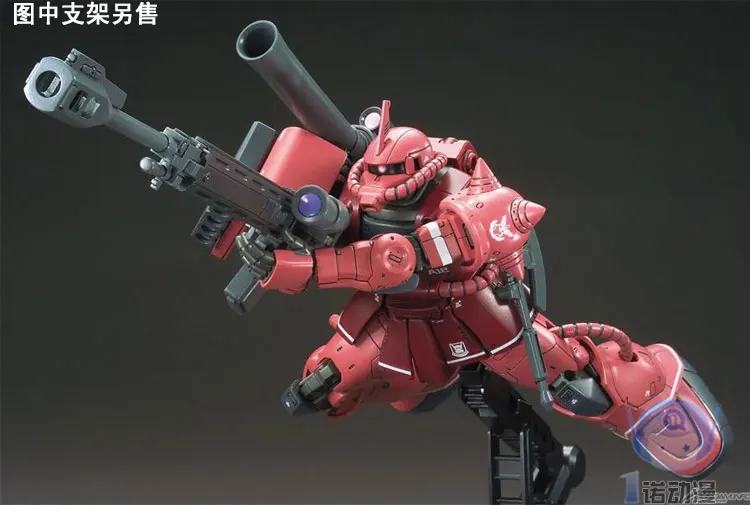 Оригинальный Gundam HG 1/144 модель MS-06S ZAKU 2 княжество зеон чар AZNABLE мобильный костюм происхождения GTO дети игрушечные лошадки BANDAI