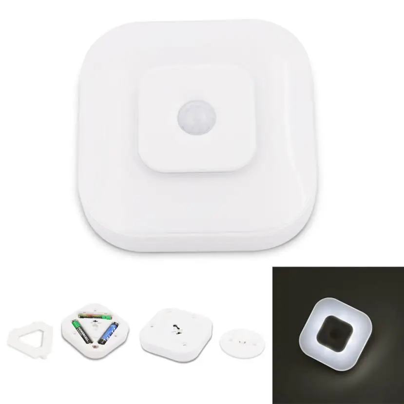 

2017 Mini Wireless Infrared PIR Motion Sensor Ceiling Night Light Porch Lamp