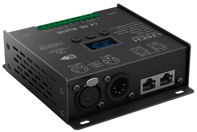 LT 905 OLED 5CH контроллер DMX DC12 24V вход 5A * выход|dmx decoder|decoder dmxdmx output |