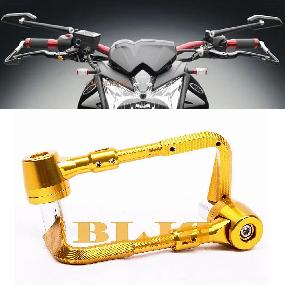 

CNC Moto hand Protect Guard System Clutch Brake Levers For Kawasaki Ninja ER6N ER 6N ER-6N All Year Protector Falling Protection