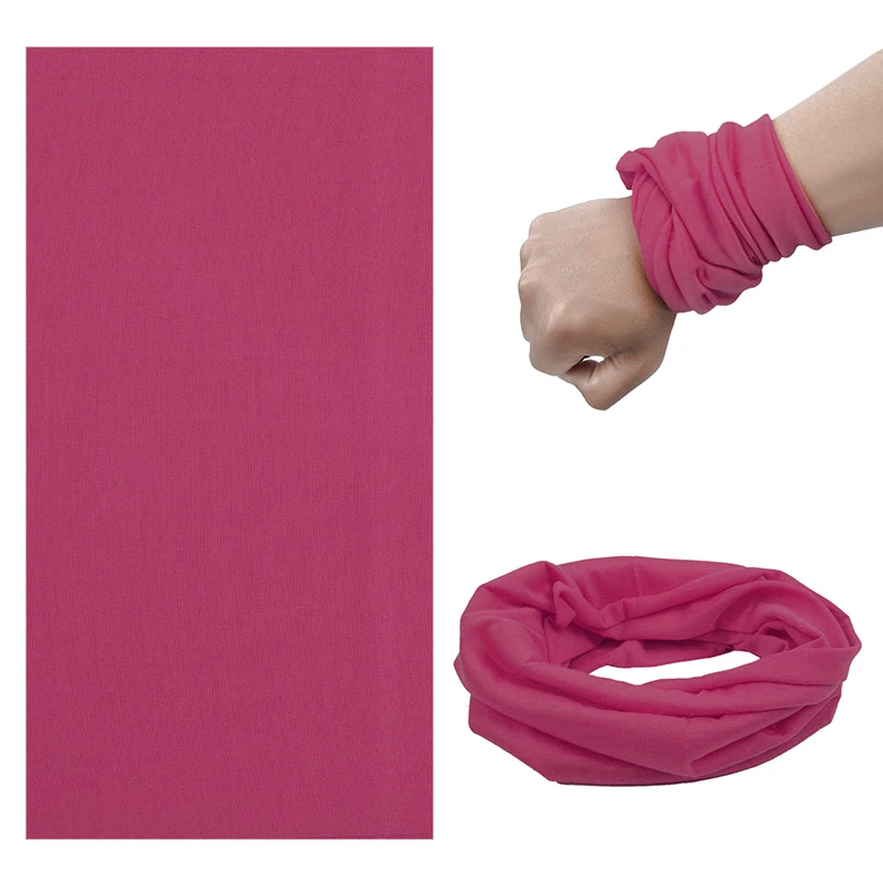 Sun Protection Headwear Scarf Neck Headwear Plain Color Tube Decor Sun Multifunctional Soft Breathable